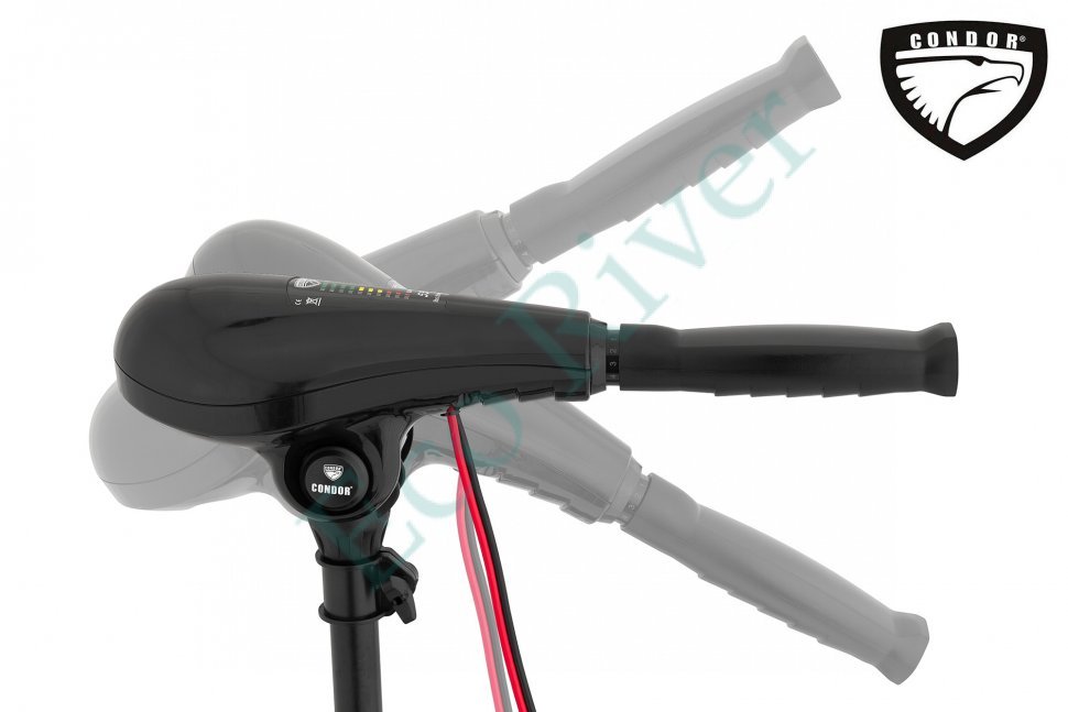 Лодочный мотор электрический Condor NRS-32X (0,42 л.с.), короткая нога