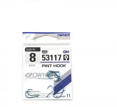 Крючок Owner Pint Hook blue №8 11шт