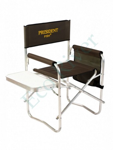 Кресло President Fish складное алюм. с органайзером KА-02
