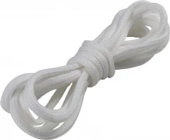 Шнурки для обуви   Следопыт   круглые, цв. белый, диам. 4 мм., дл. 110 см/100/