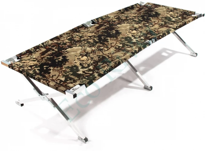 Раскладушка туристич. Следопыт в чехле, 1850х750х400 мм, труба алюм. 25х25х2 мм