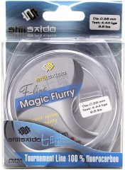 Леска флюорокарбон Shii Saido Magic Flurry, L-30 м, d-0,265 мм, test-4,67 кг, прозрачная/10/400/