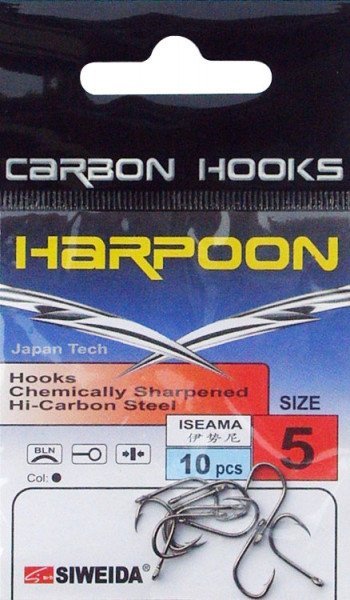 Крючок Siweida Harpoon Iseama №8 3220208 10шт