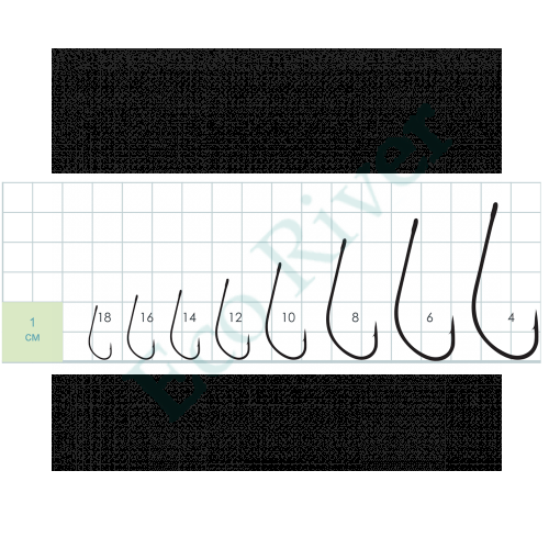 Крючок Gurza Yaname Ring BN №8 7шт K-1015-008