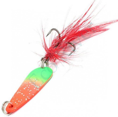 Блесна Sprut Kataro Micro Spoon колеб. 30мм/3.2г/GRN